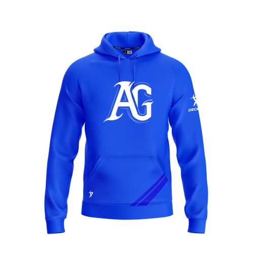 [FOLHSMRY-YXS-LOGO1] Decker Summit Hoodie (Youth XS, Royal, Logo 1)