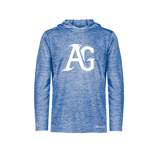 [FOLHCGRY-AS-LOGO1] Decker Men's Charge Hoodie (Adult S, Royal, Logo 1)